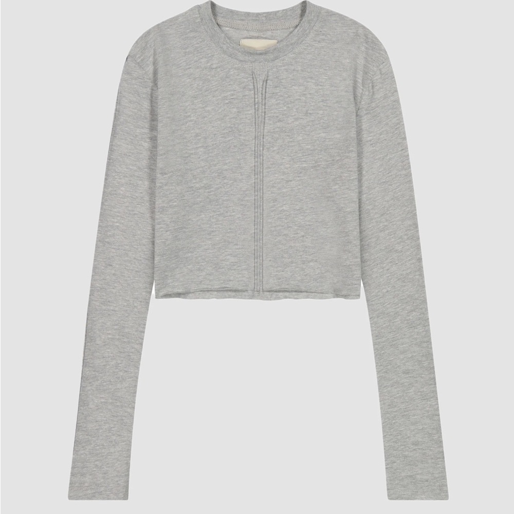 NEW DL1961 Grey Long Sleeve Tshirt large